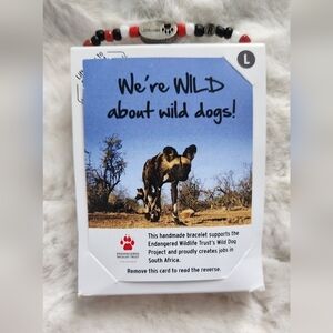 Wild Dog Handmade Beaded Bracelet